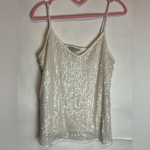 Banana Republic sequin tank top